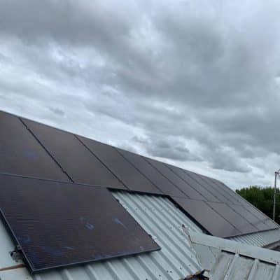 Brilliant all Black Canadian Solar PV Install