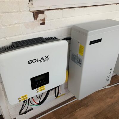 Very nicely done SolaX Battery job here by Impact Services,