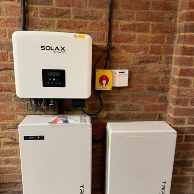 SolaX Battery storage installation