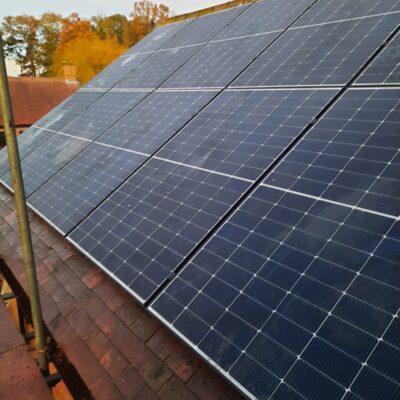 Stunning Solar PV installation completed